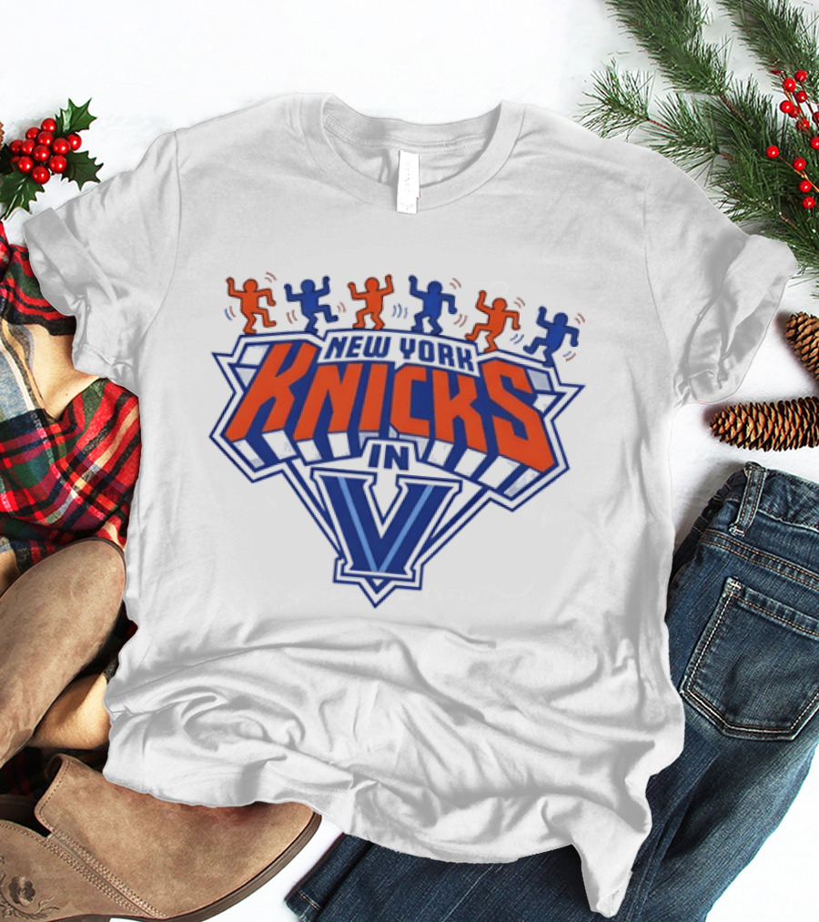 New York Knicks Vs Villanova 2026 Basketball Game Event T-Shirt