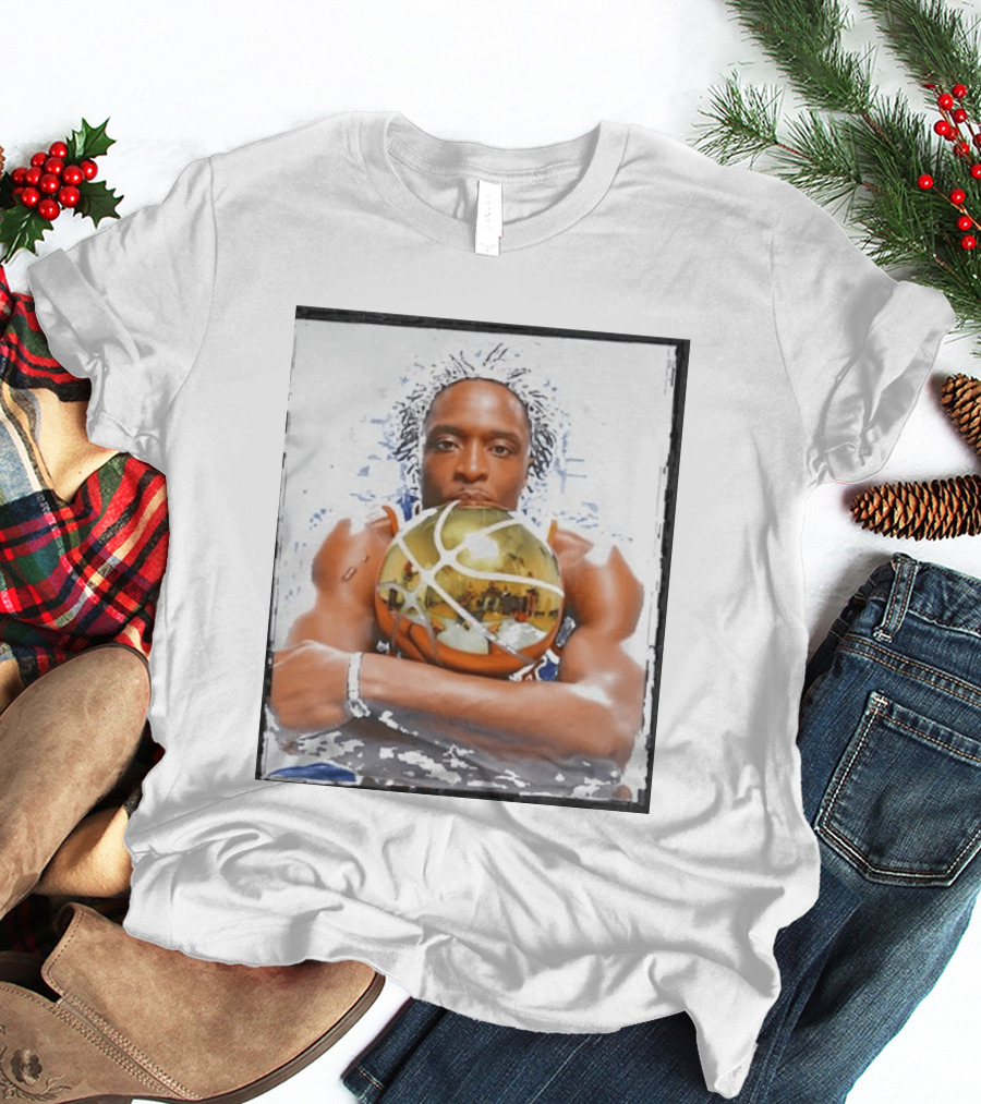 OG Anunoby Basketball Reflection Artistic Slam Magazine Photoshoot T-Shirt