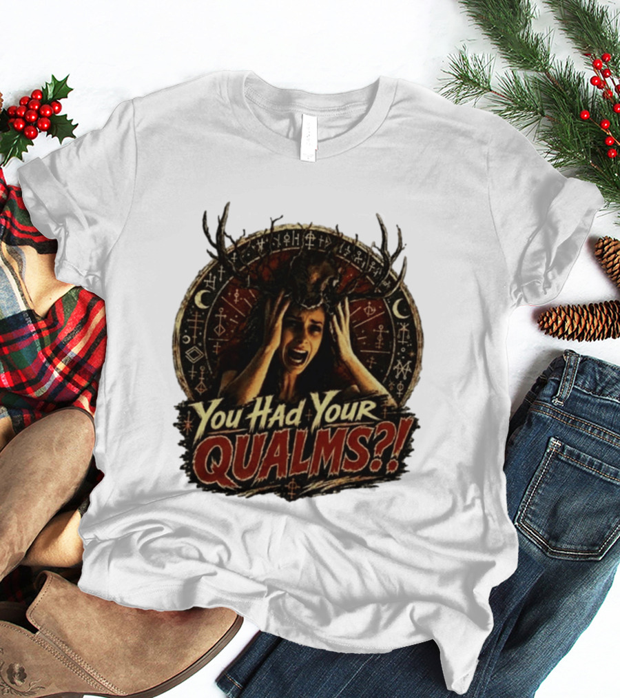 Patricia Widows Bay You Had Your Qualms Ritual Symbolism Antlered Figure T-Shirt