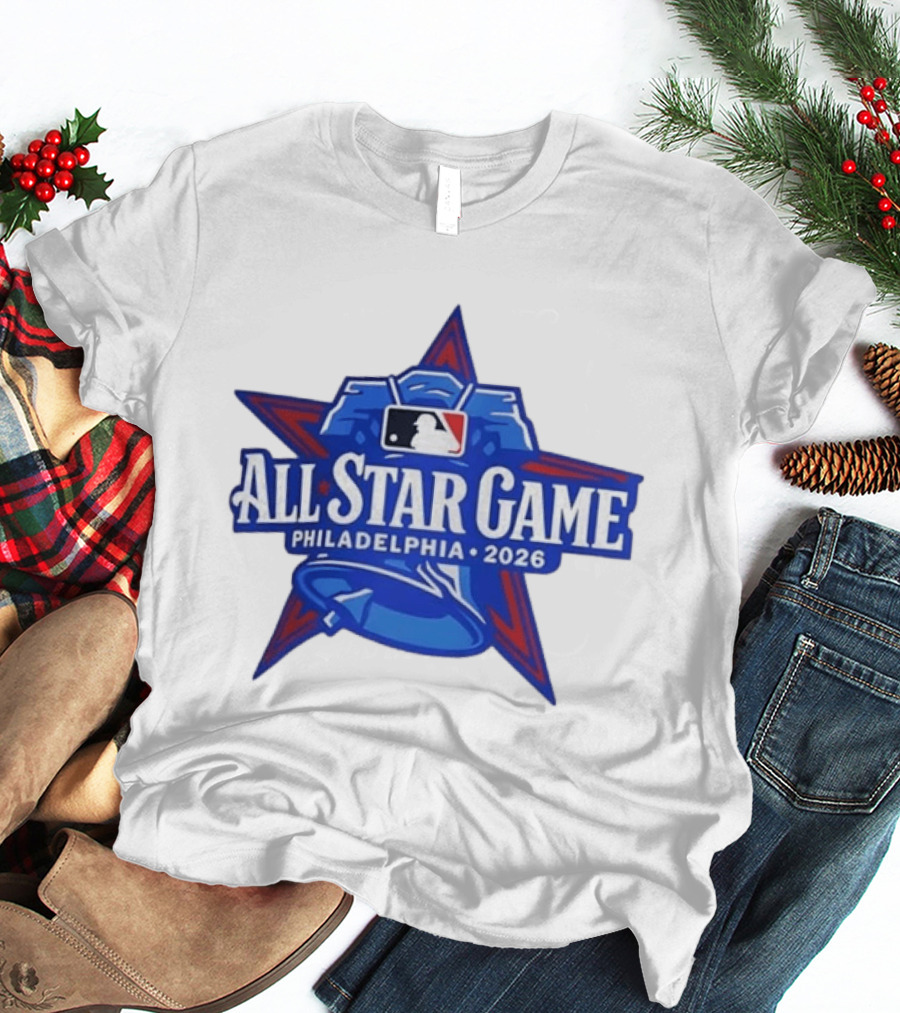 Philadelphia Phillies MLB All Star Game 2026 Drop Shoulder T-Shirt