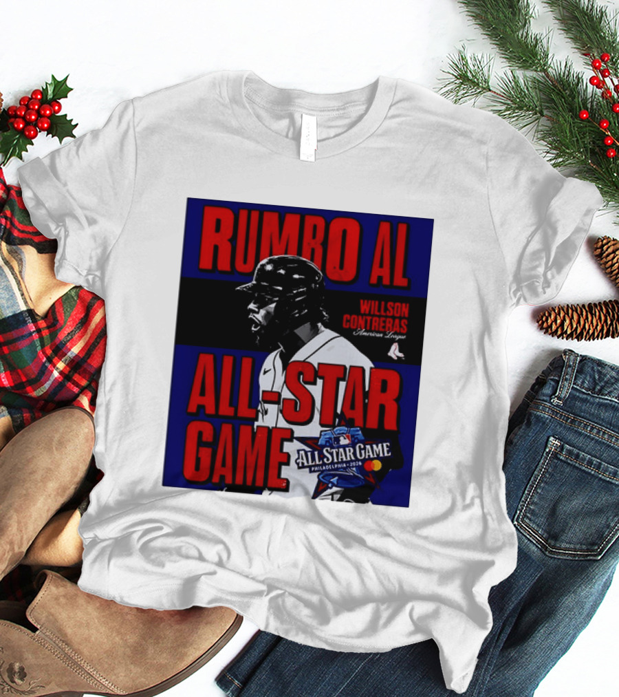 Rumbo AL All Star Game 2026 Willson Contreras Boston Red Sox Philadelphia T-Shirt