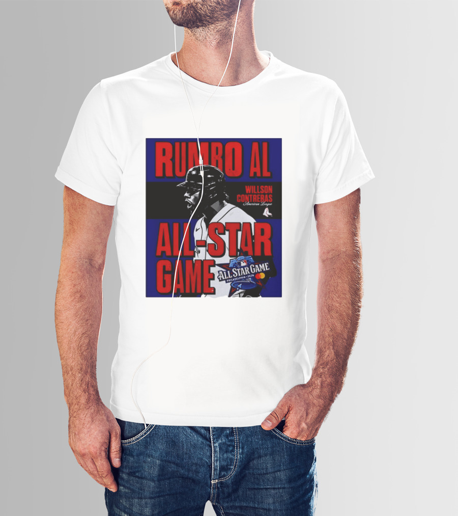 Rumbo AL All Star Game 2026 Willson Contreras Boston Red Sox Philadelphia T-Shirt