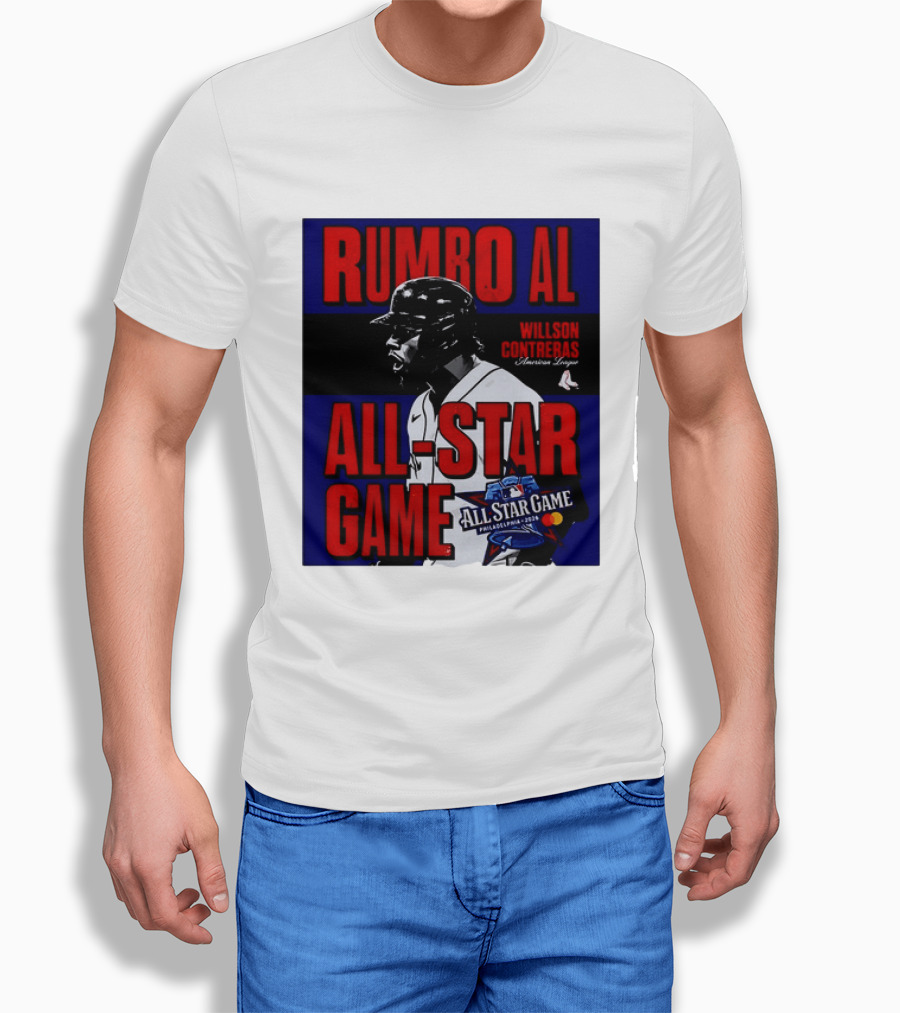 Rumbo AL All Star Game 2026 Willson Contreras Boston Red Sox Philadelphia T-Shirt