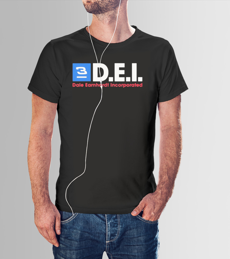 Dale Earnhardt Incorporated DEI 3 Racing Number T-Shirt