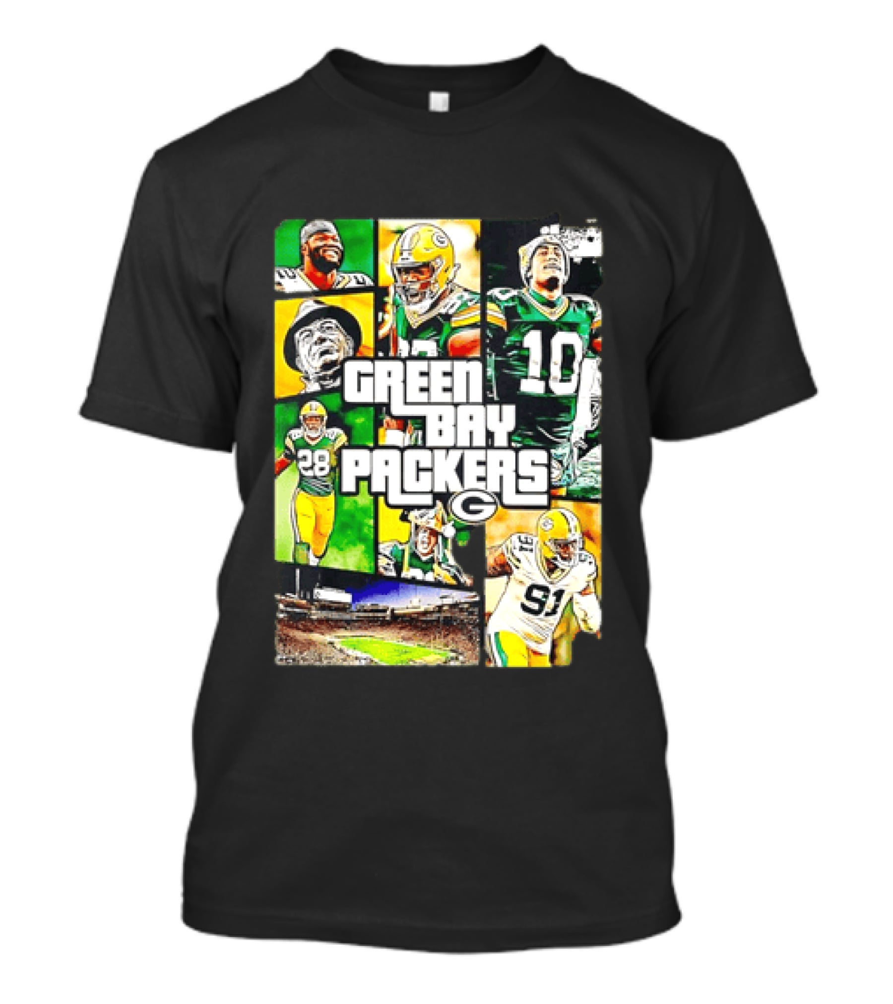 Green Bay Packers Football NFL Team Fan Merchandise T-Shirt