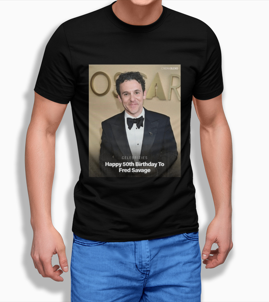 Happy 50th Birthday To Fred Savage CinemaBlend Celebrities T-Shirt