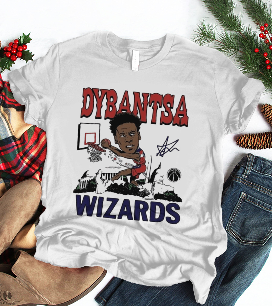 Dybantsa Washington Wizards Rookie Tri Blend Homage T-Shirt