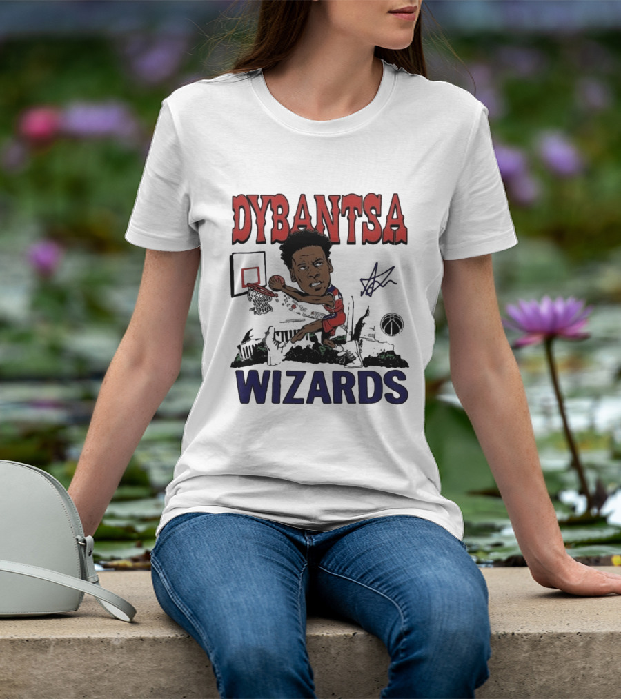 Dybantsa Washington Wizards Rookie Tri Blend Homage T-Shirt