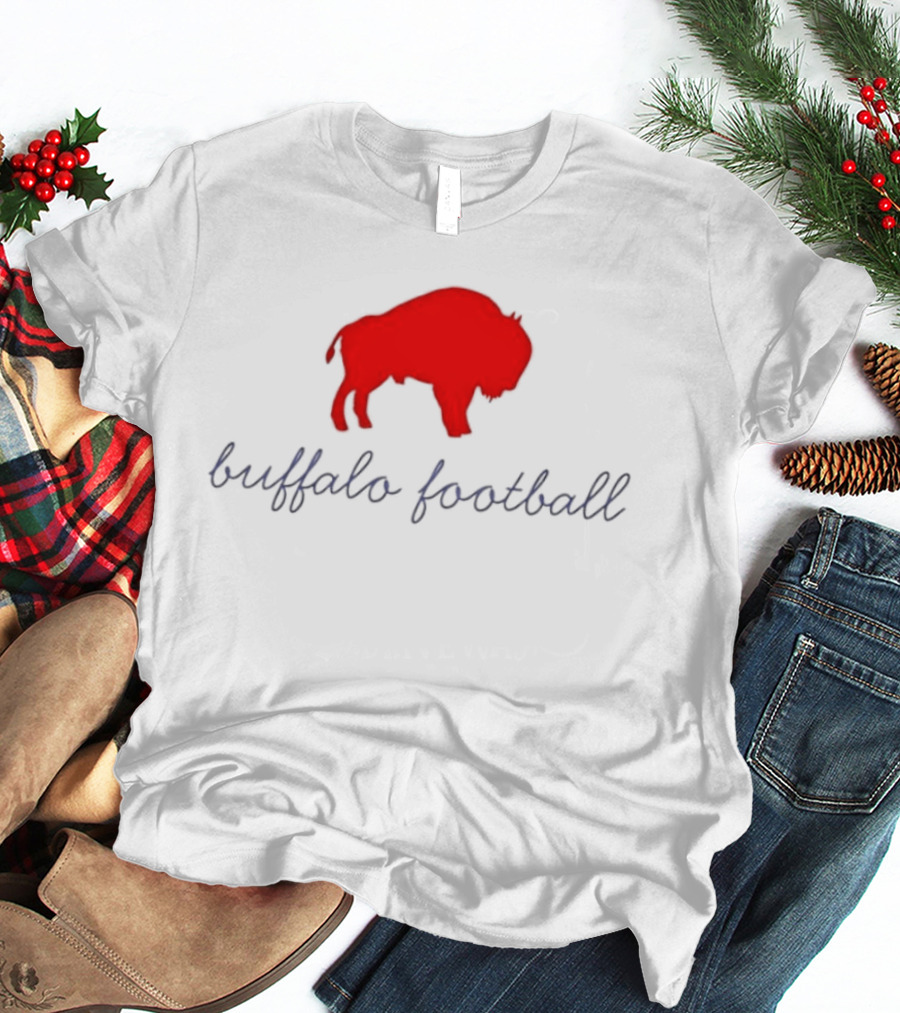Buffalo Football Red Buffalo T-Shirt