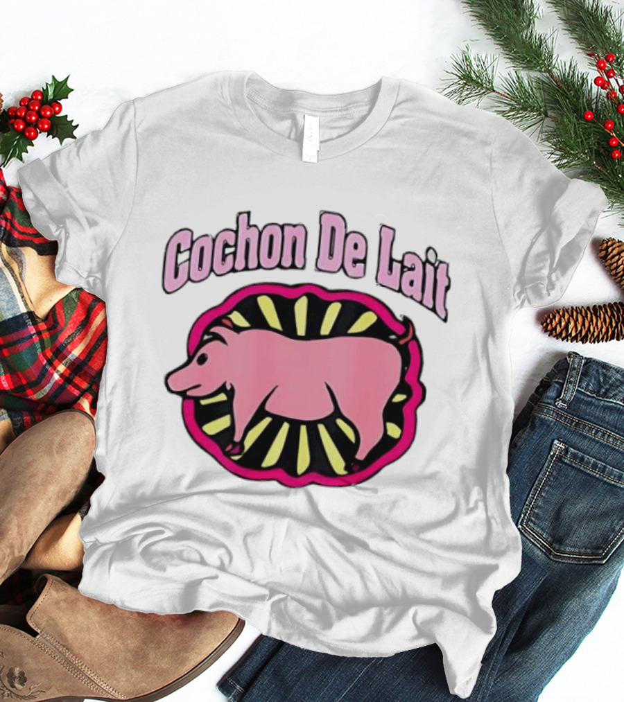 Cochon De Lait Pig Meat Culinary Food Festival Barbecue BBQ T-Shirt