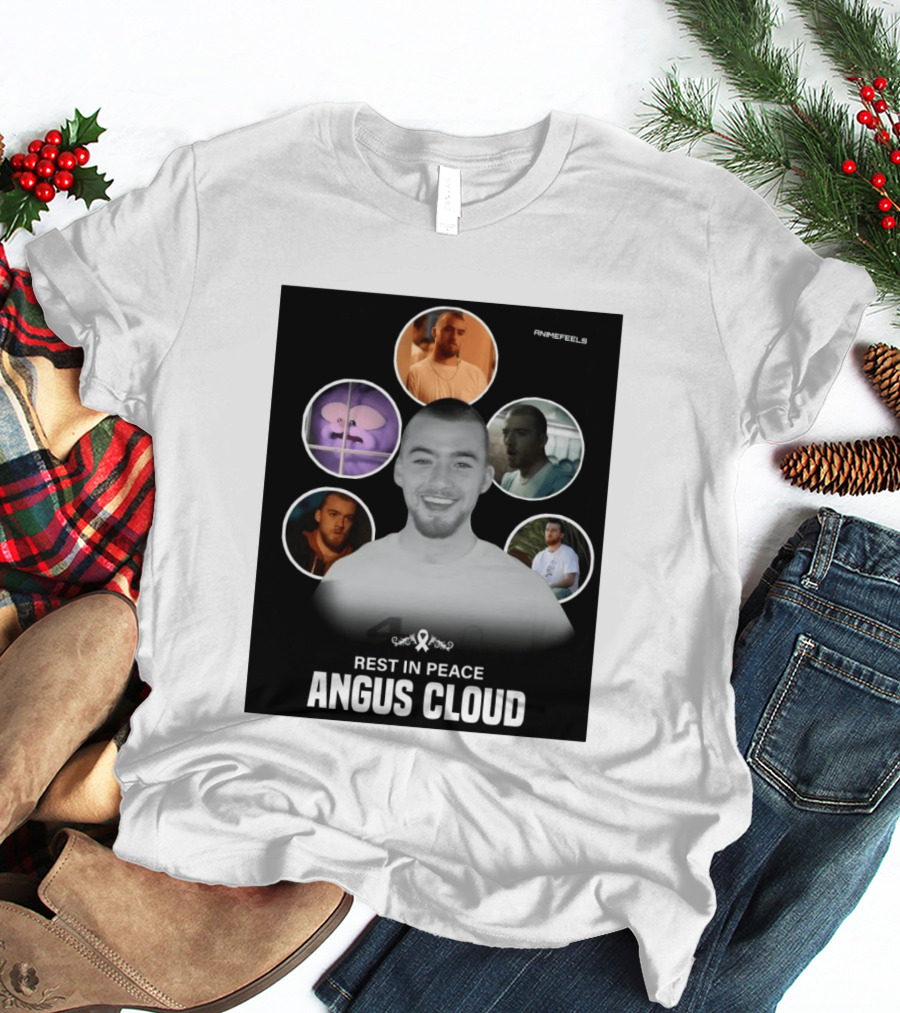 Angus Cloud Memorial Tribute AnimeFeels Rest In Peace T-Shirt