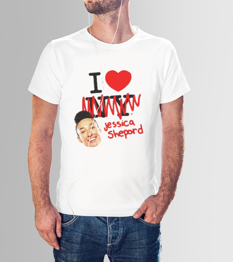 I Love NY Jessica Shepard Heartbeat T-Shirt