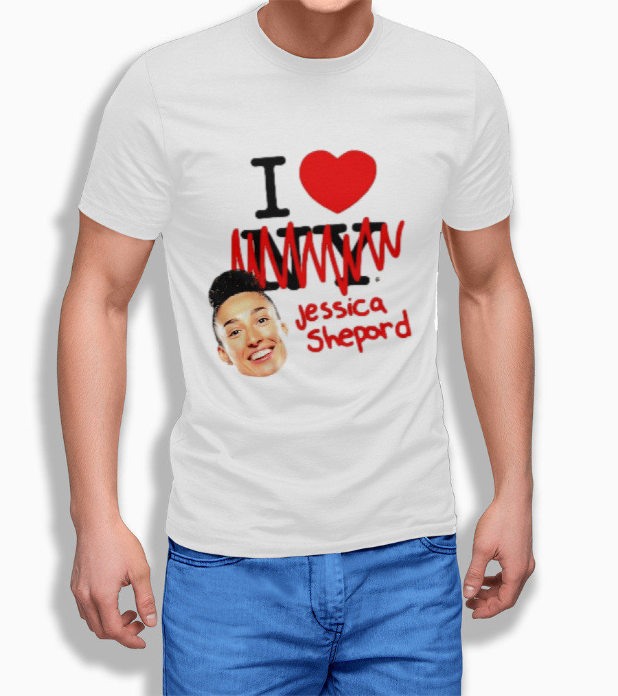 I Love NY Jessica Shepard Heartbeat T-Shirt