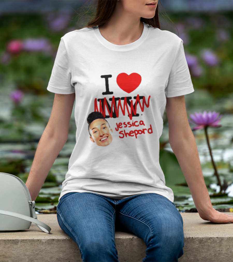 I Love NY Jessica Shepard Heartbeat T-Shirt