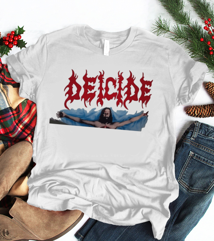 Deicide Once Upon The Cross Album Cover T-Shirt