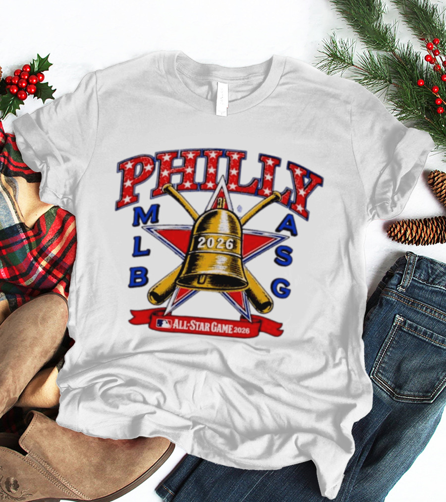 Philly MLB ASG All Star Game 2026 Liberty Bell Philadelphia T-Shirt