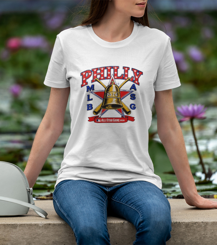 Philly MLB ASG All Star Game 2026 Liberty Bell Philadelphia T-Shirt