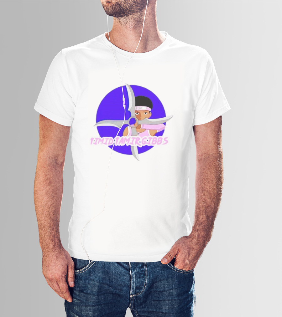 Timid Tamir Gibbs Windmill Shuriken Ninja T-Shirt