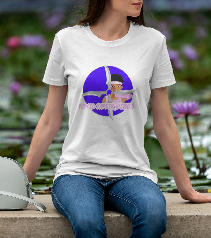 Timid Tamir Gibbs Windmill Shuriken Ninja T-Shirt