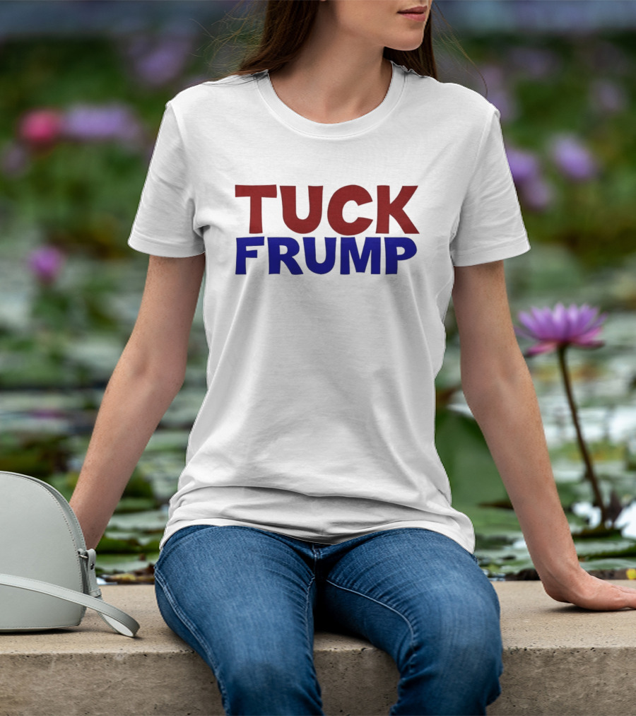 Tuck Frump Red And Blue T-Shirt