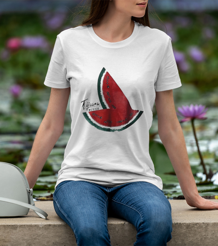 Tijuana Mexico Watermelon Summer Snack Souvenir T-Shirt