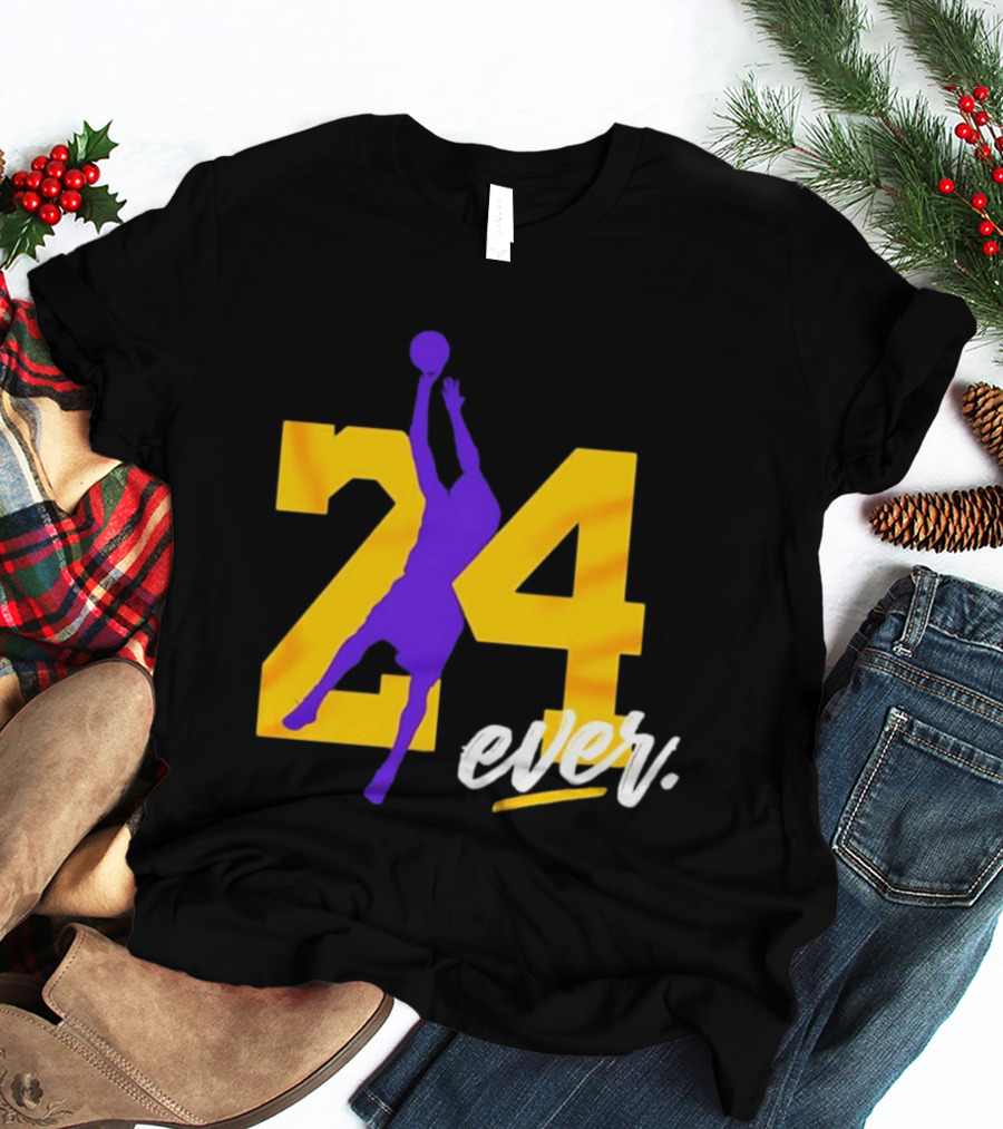 Kobe Bryant Los Angeles Lakers 24 Ever Basketball Legend T-Shirt