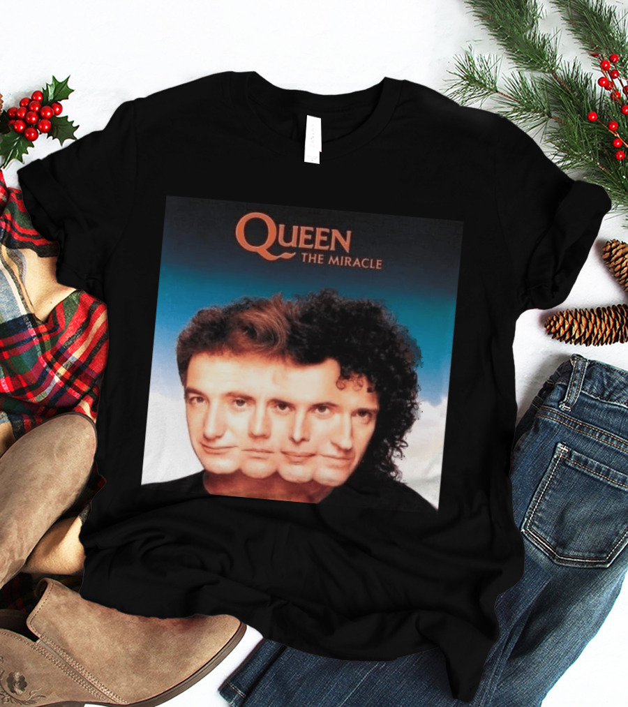 Queen The Miracle Album Cover Art May 1989 Release T-Shirt