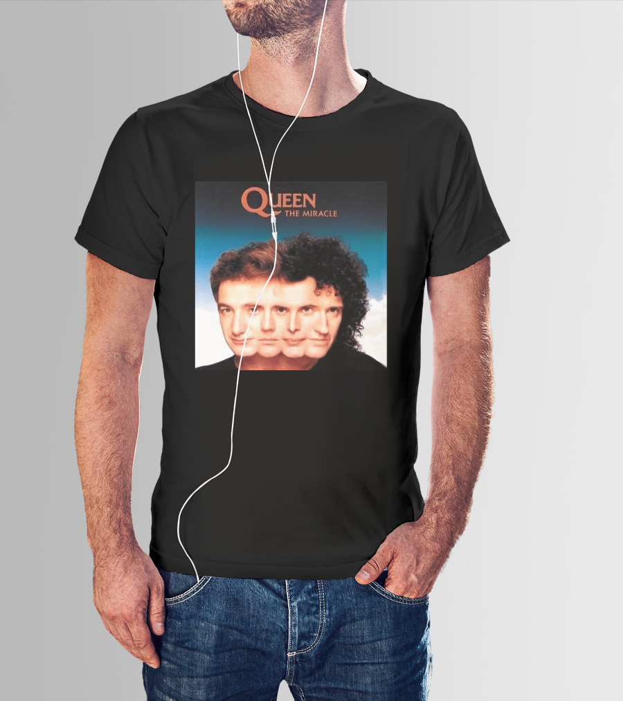 Queen The Miracle Album Cover Art May 1989 Release T-Shirt