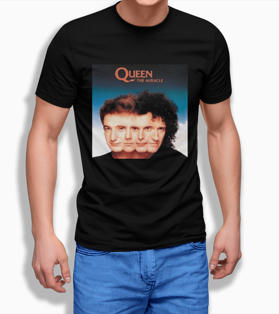 Queen The Miracle Album Cover Art May 1989 Release T-Shirt