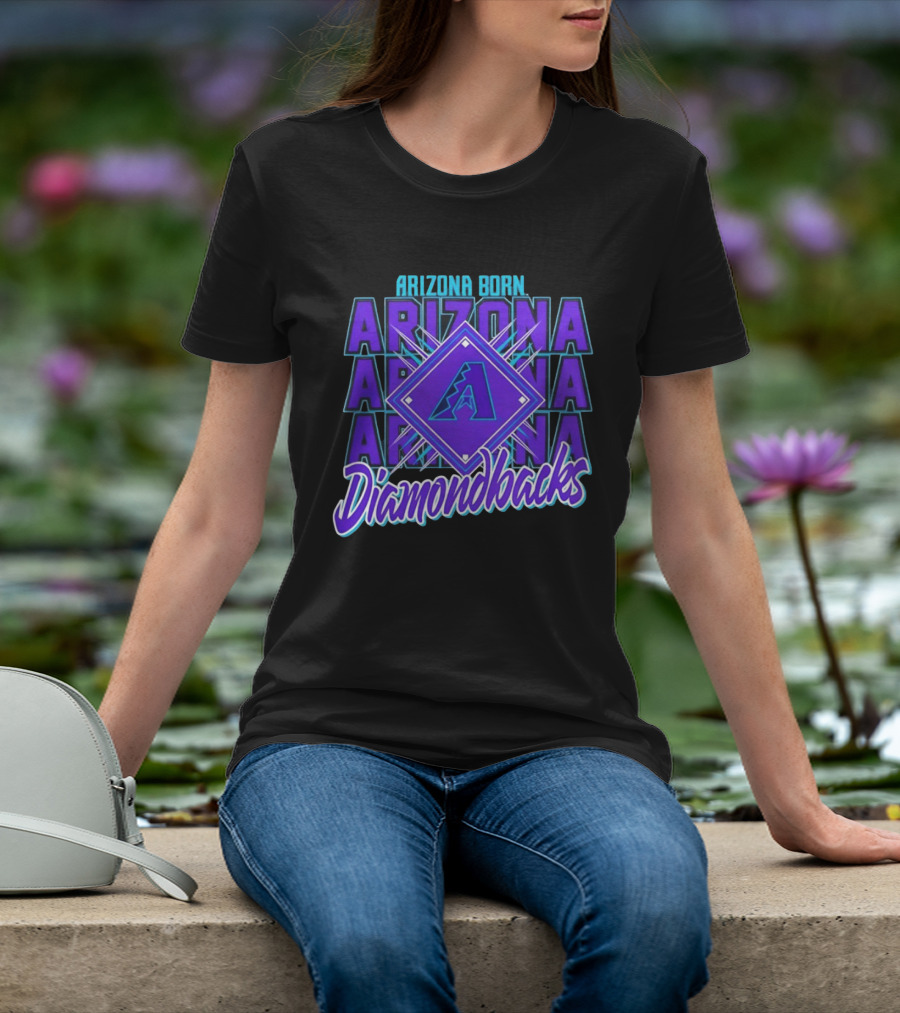 Arizona Born Arizona Diamondbacks MLB Fan Gear T-Shirt