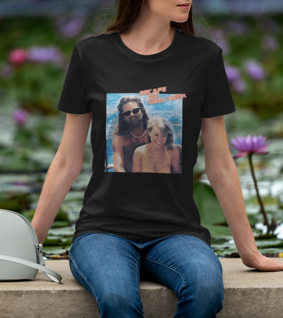 Captain Ron Kurt Russell Mary Kay Place Escape From New York 1992 T-Shirt