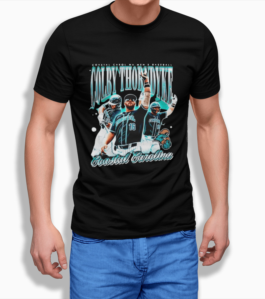 Coastal Carolina Chanticleers Colby Thoradyke Baseball Coastal Carolina T-Shirt