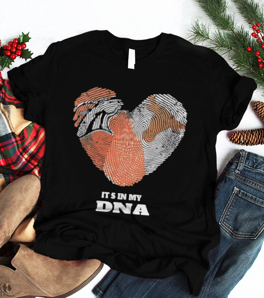 Fingerprint Heart It's In My DNA T-Shirt
