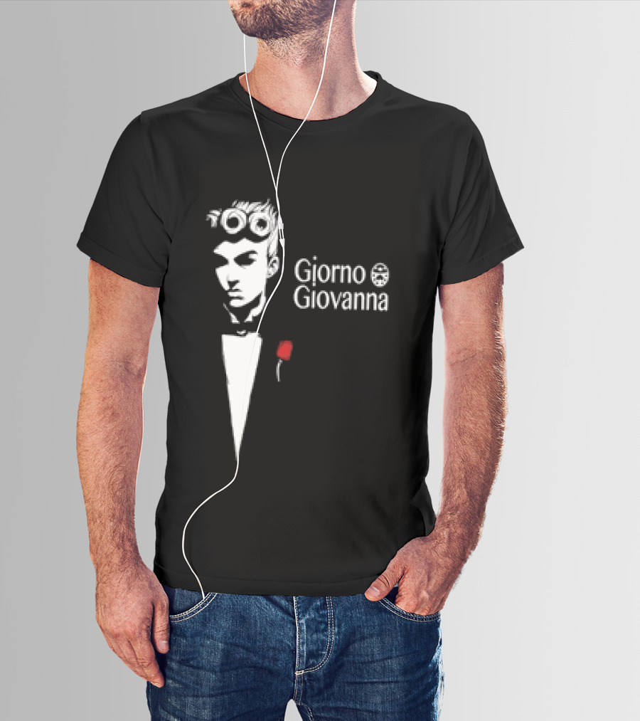 JoJo's Bizarre Adventure Giorno Giovanna Godfather T-Shirt
