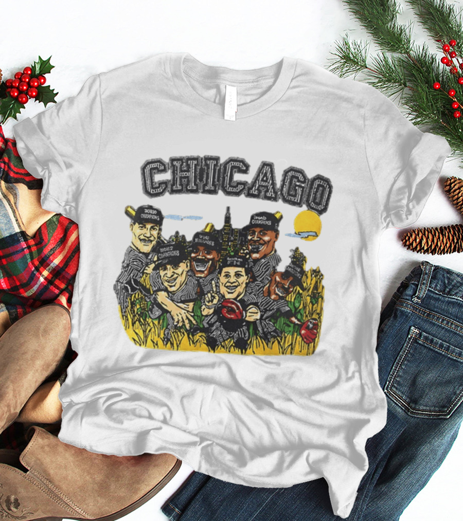 Chicago White Sox 1993 World Champions Fielding New Dreams T-Shirt