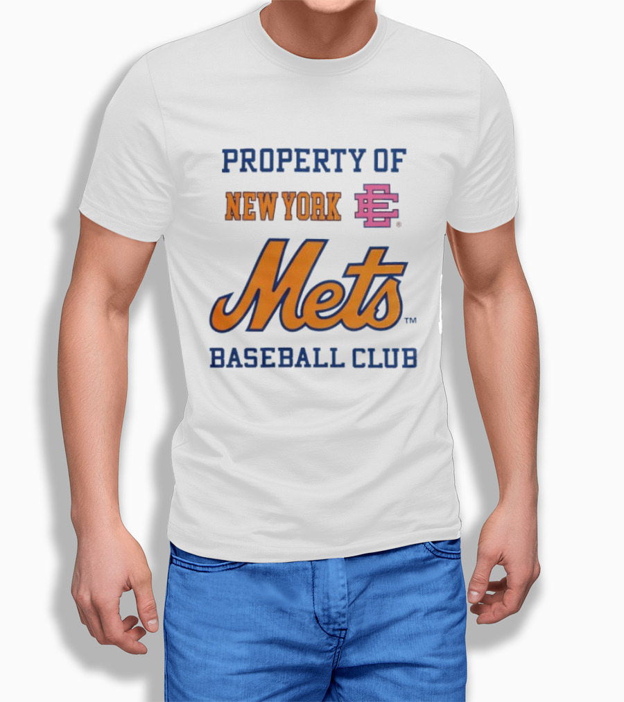 Property Of New York Mets Baseball Club Mets T-Shirt