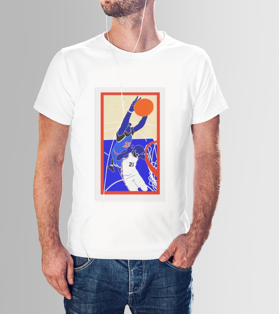Hang It In The Louvre 2026 OG New York Knicks Dunk T-Shirt