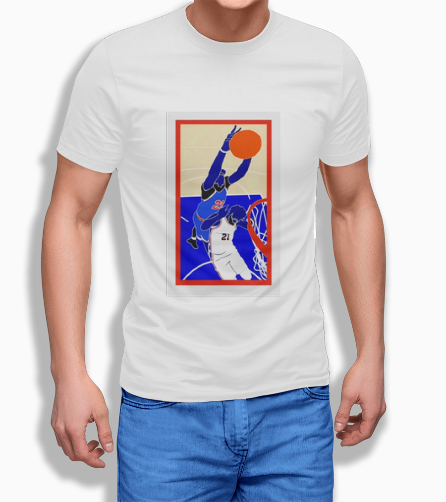 Hang It In The Louvre 2026 OG New York Knicks Dunk T-Shirt