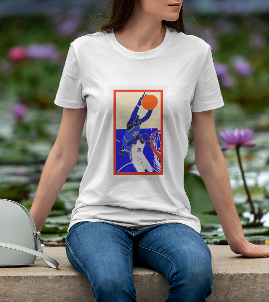Hang It In The Louvre 2026 OG New York Knicks Dunk T-Shirt