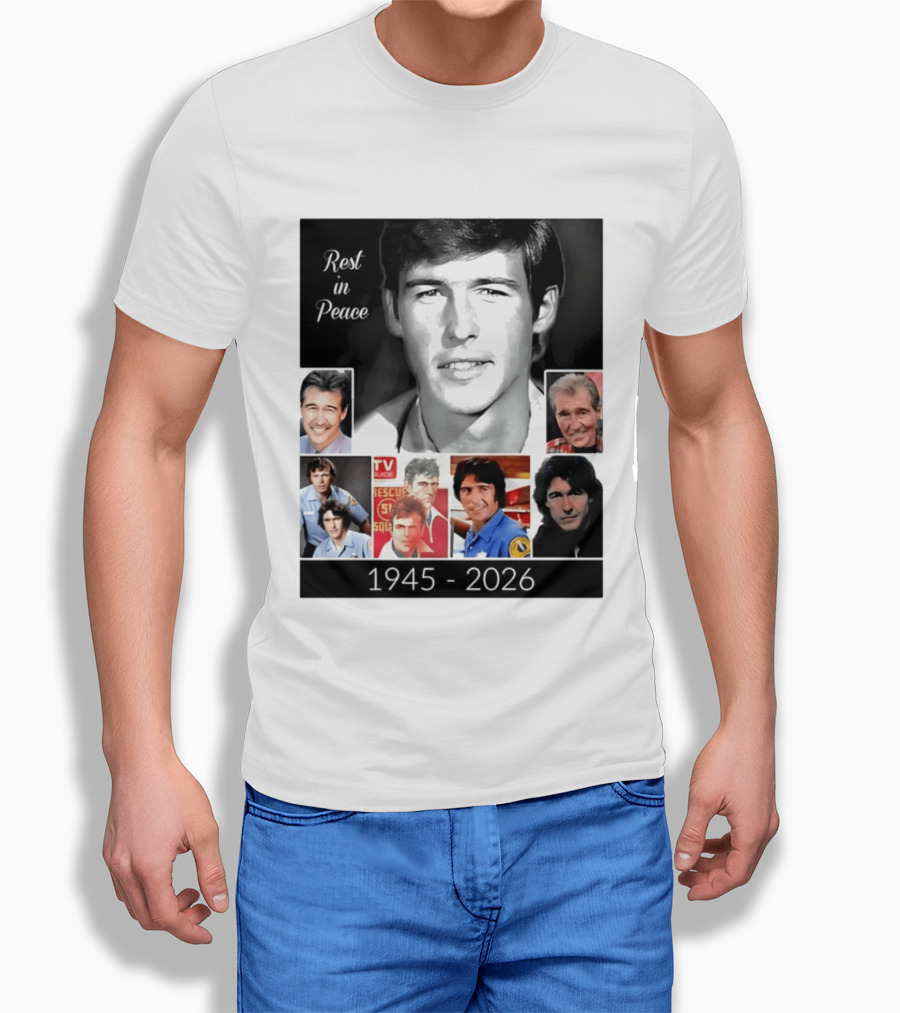 Rest In Peace Randolph Mantooth 1945 2026 Rescue Squad Tribute Images T-Shirt