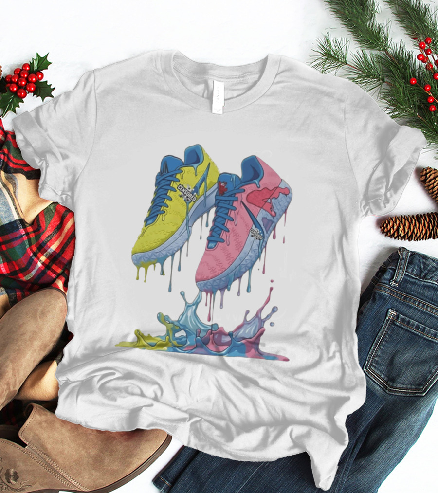 Safety Green Ja 3 Kool Aid Dripping Sneakers Censored T-Shirt