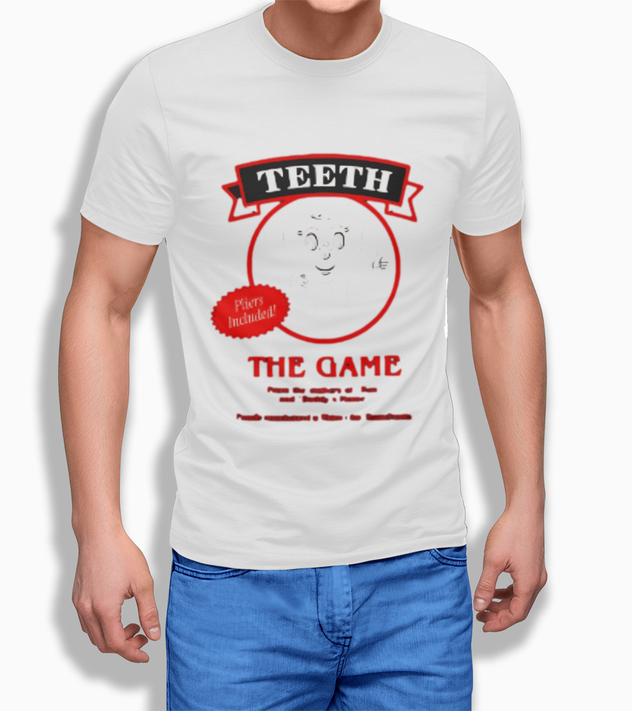 Teeth The Game Pliers Included From The Authors Of Widow's Bay Board Game T-Shirt