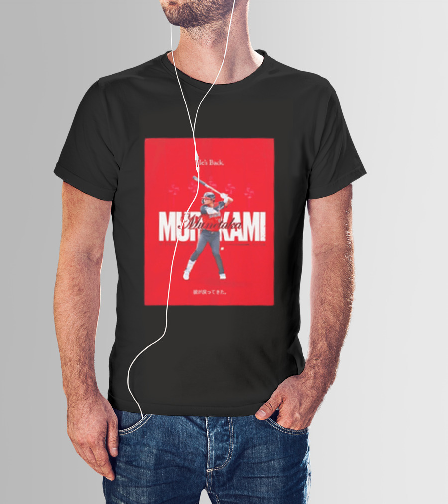 He's Back 2026 American League All Star Munetaka Murakami T-Shirt