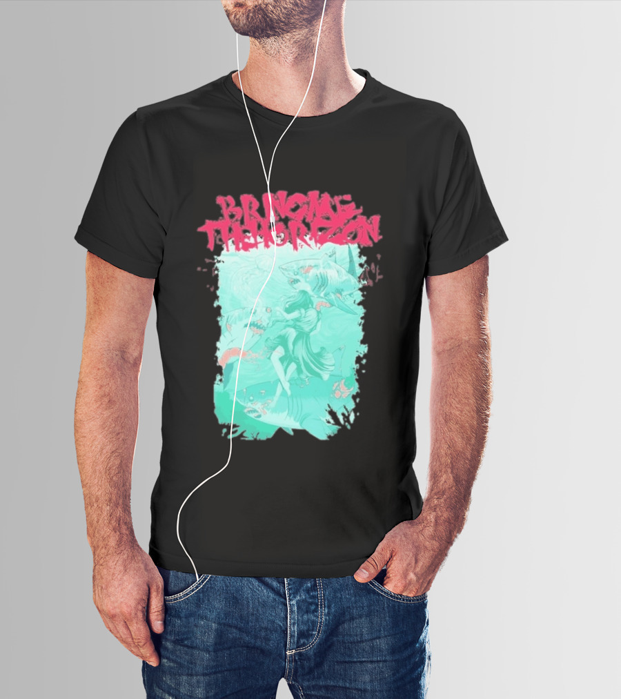 Bring Me The Horizon Shark Attack Artwork 2026 T-Shirt