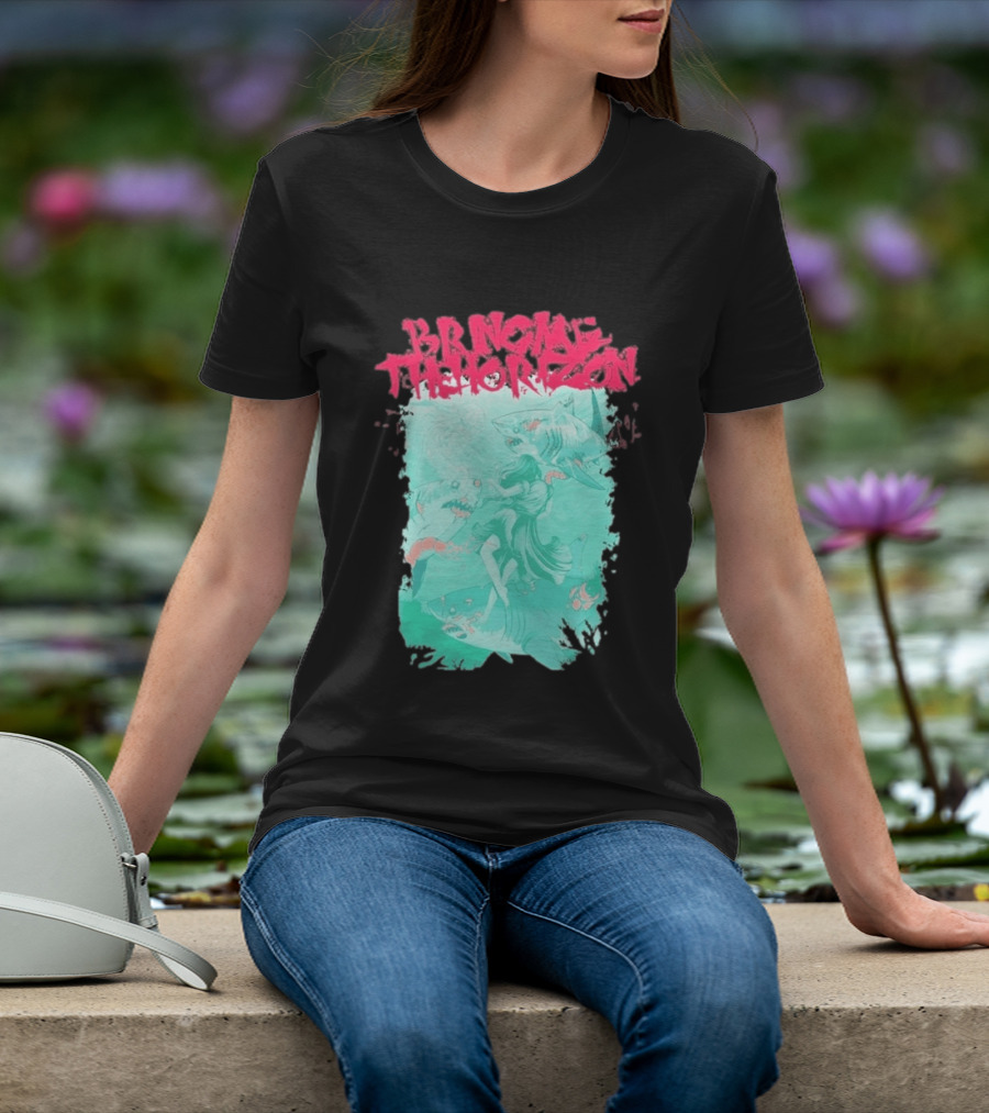 Bring Me The Horizon Shark Attack Artwork 2026 T-Shirt