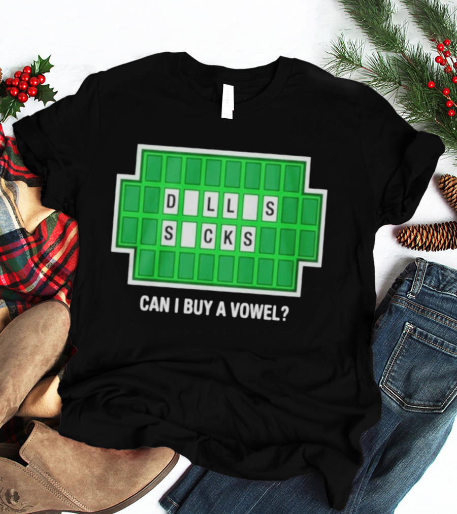 Dalls Scks Can I Buy A Vowel Game Show T-Shirt