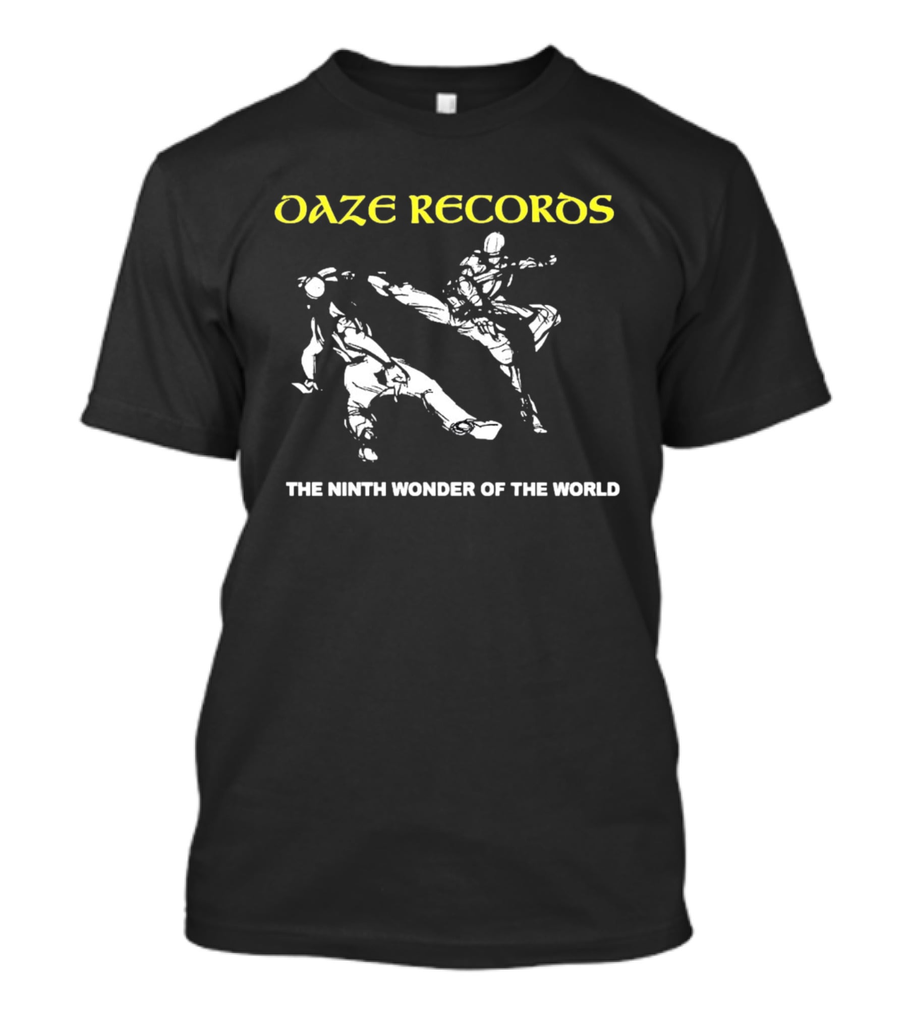 Daze Records Ninth Wonder Of The World Martial Arts Action T-Shirt