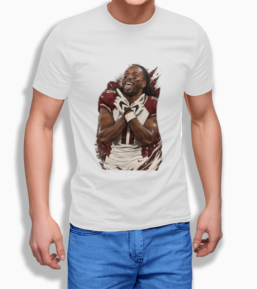 Larry Fitzgerald Arizona Cardinals Jersey Number 11 Football Player T-Shirt