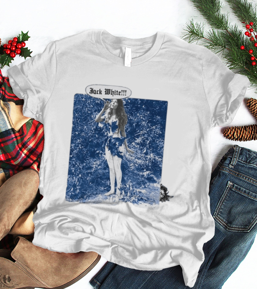 Jack White No Name Tour 2026 Eden Blue Tone Forest Scene T-Shirt