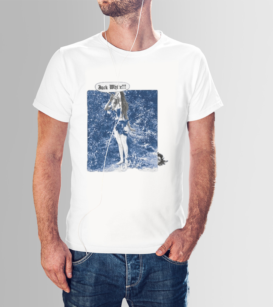 Jack White No Name Tour 2026 Eden Blue Tone Forest Scene T-Shirt